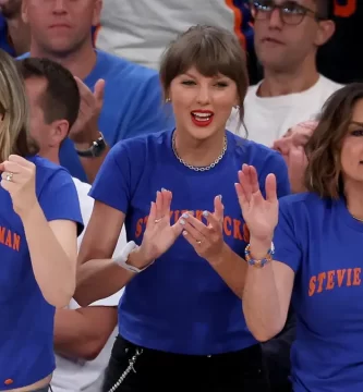 Taylor Swift Leads A-List Takeover in Knicks Game 4 – See Photos