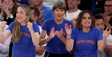 Taylor Swift Leads A-Record Takeover in Knicks Recreation 4 – See Images 12 Taylor Swift Leads A-List Takeover in Knicks Game 4 – See Photos