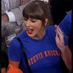 Taylor Swift Attends Knicks Game 4 at MSG Before Wedding