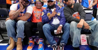 Star Gazing: Black celebrities bring lots of energy to Madison Square Garden during the NBA Finals