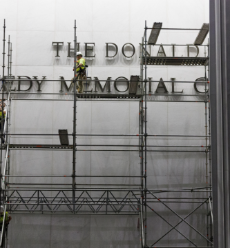 Kennedy Middle asks for extra time to take away Trump's identify from facade 1 Kennedy Center asks for more time to remove Trump's name from facade