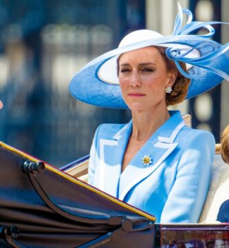 Princess Kate gave anti-monarchy protesters an icy look during Trooping the Color