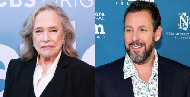 Kathy Bates and Adam Sandler
