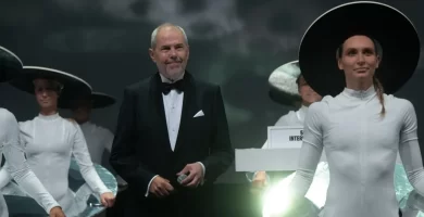 Marek Eben at the KVIFF 2025 closing ceremony