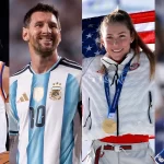 Jalen Brunson, Lionel Messi, Mikaela Shiffrin and Shohei Ohtani