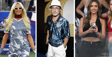 Brad Pitt leads star-studded host as Team USA attracts A-list support in major World Cup match