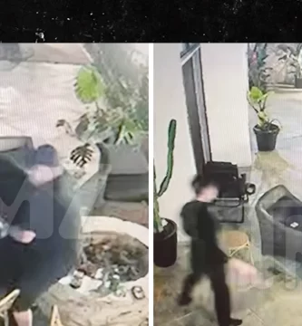 Tom Sandoval appears to push ex-Victoria's father Lee Robinson into lit fire pit during fight