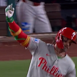 Bryce Harper swears he didn't scare the fans at DC, it was my ring finger!