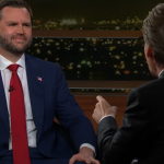 Bill Maher is played by JD Vance on HBO's 'Real Time' and admits he might vote Republican in 2028