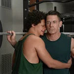 Eric André and John Cena in Netflix's 'Little Brother.'