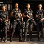 SWAT Exiles: Ronen Rubinstein as Jude Callan, Lucy Barrett as Sammy Bishop, Shemar Moore as Daniel “Hondo” Harrelson, Adain Bradley as Malik Anderson, Zyra Gorecki as Cassidy Reed, Freddy Miyares as Ethan Cole