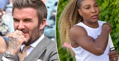 David Beckham, Serena Williams, Romeo Beckham and extra 28 David Beckham, Serena Williams, Romeo Beckham and more