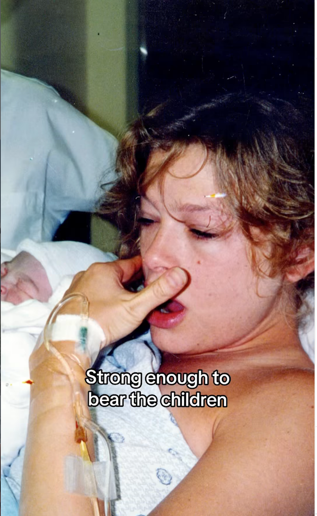 Kyra Sedgwick after giving birth