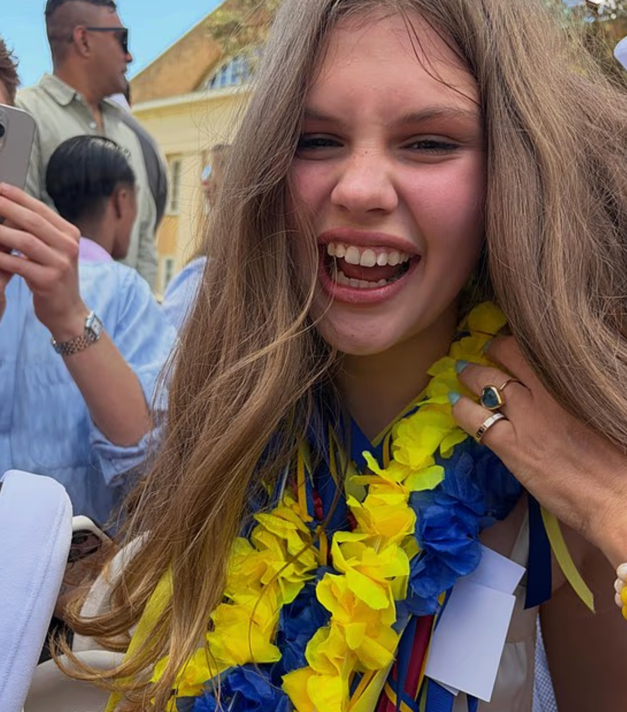 Dawson Creek star shares touching tribute as daughter celebrates milestone 4 Birdie is all smiles as she graduates