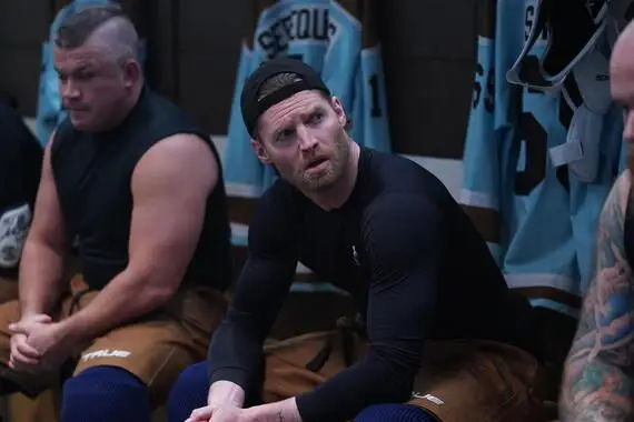 Jared Keeso as Shorey in Shoresy