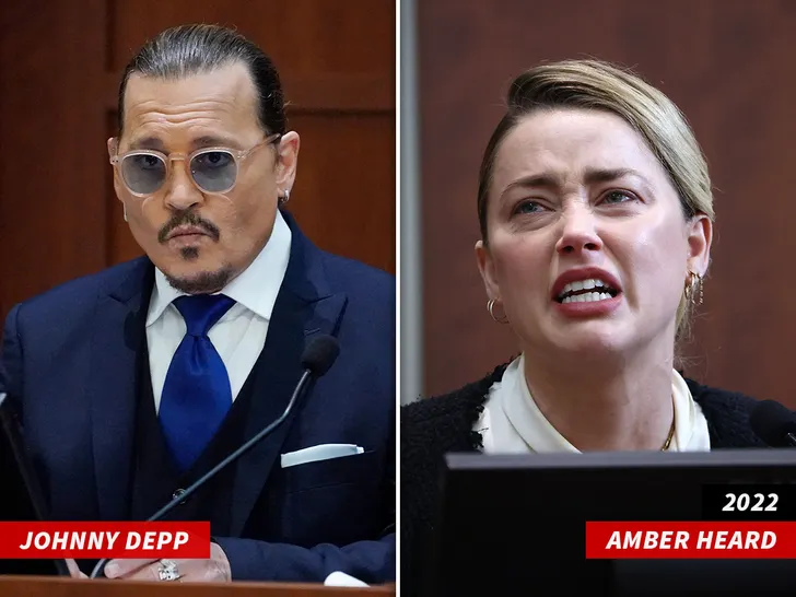 Johnny Depp Amber Heard Court Under Getty Split Swipe