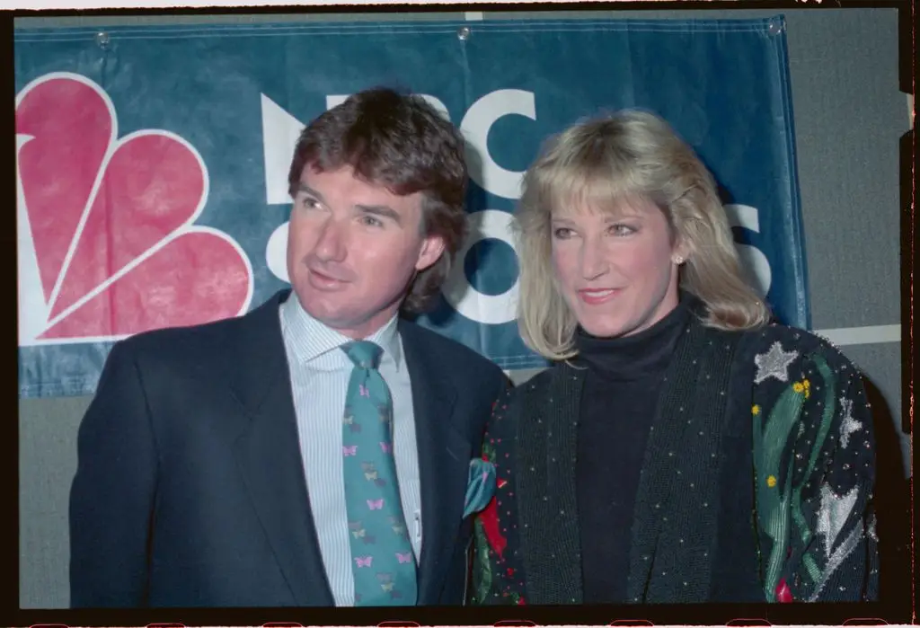 Chris with his compatriot Jimmy Connors