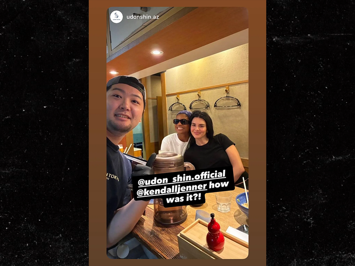under kendall jenner restaurant udonshin insta 2