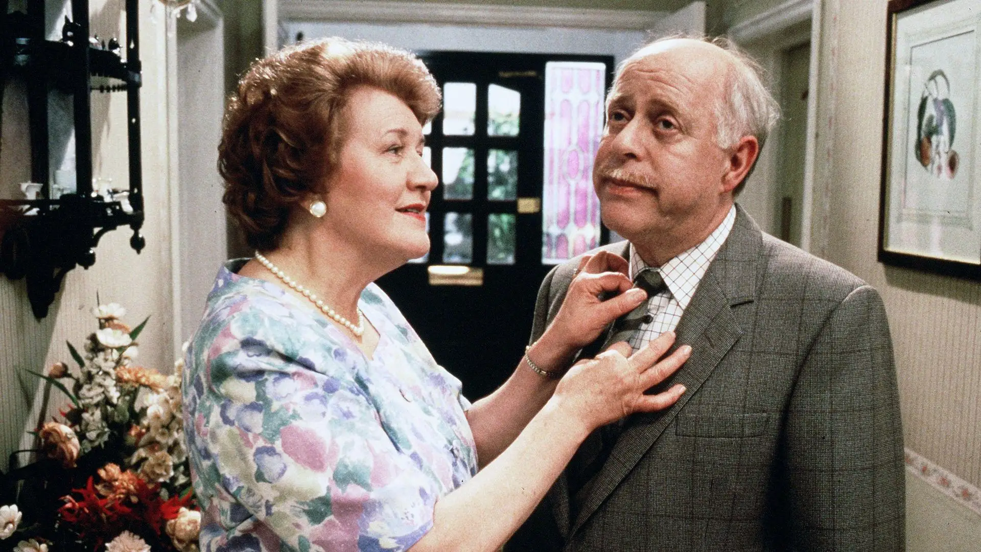 Patricia Routledge and Clive Swift in a photo from Keeping Up Appearances