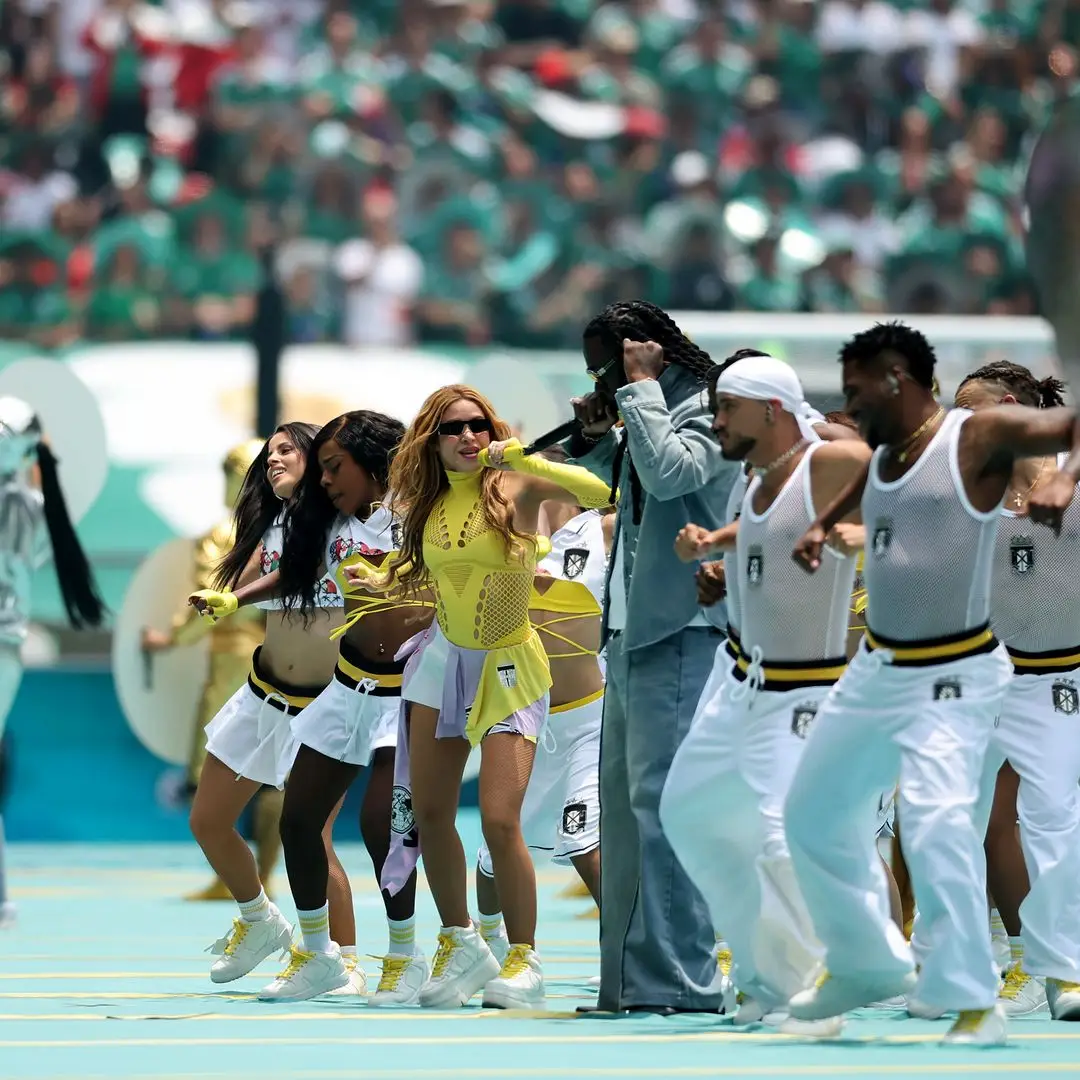 Performers dance during the opening ceremony before the 2026 FIFA World Cup Group A match between Mexico and South Africa at Mexico City Stadium on June 11, 2026 in Mexico City, Mexico.