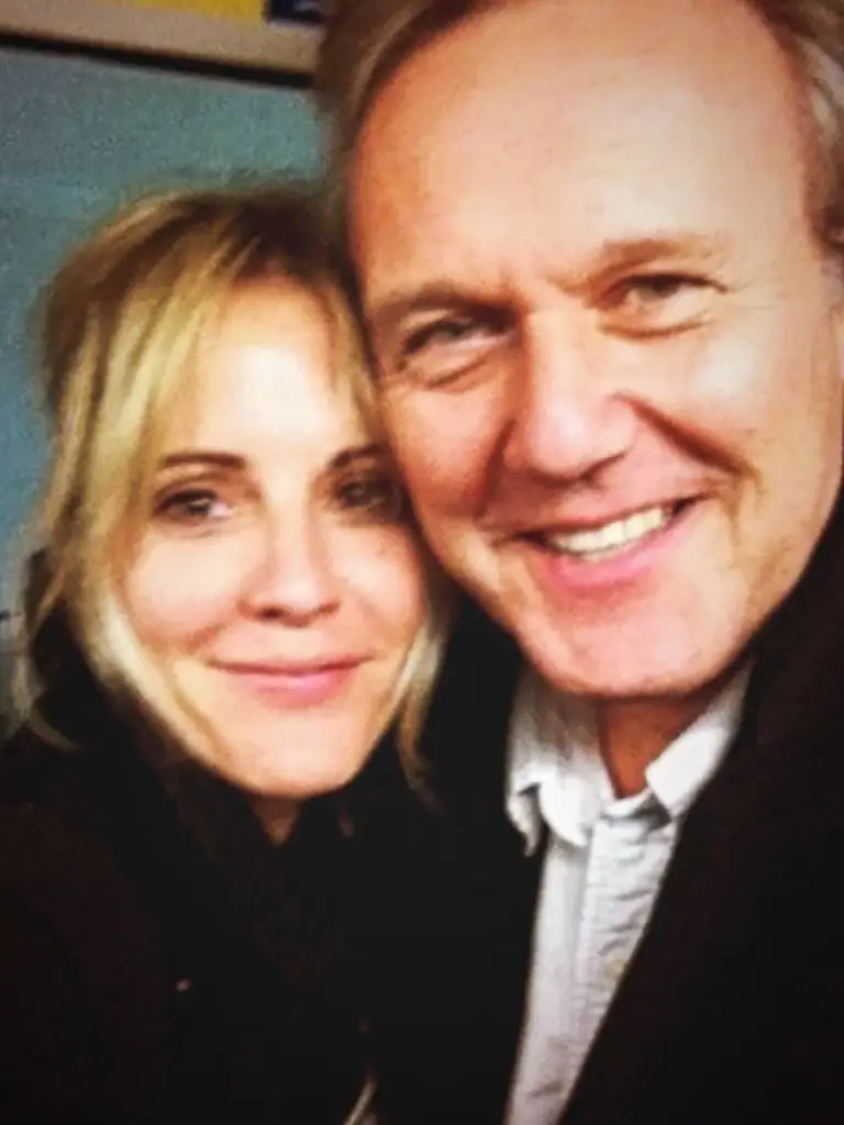 Emma Caulfield and Anthony Head take a selfie in 2011