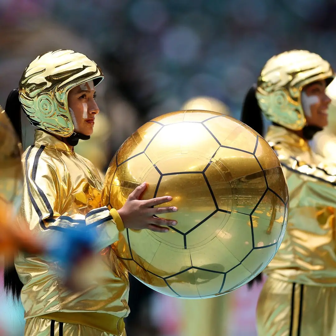 Performers dance during the opening ceremony before the 2026 FIFA World Cup Group A match between Mexico and South Africa at Mexico City Stadium on June 11, 2026 in Mexico City, Mexico.