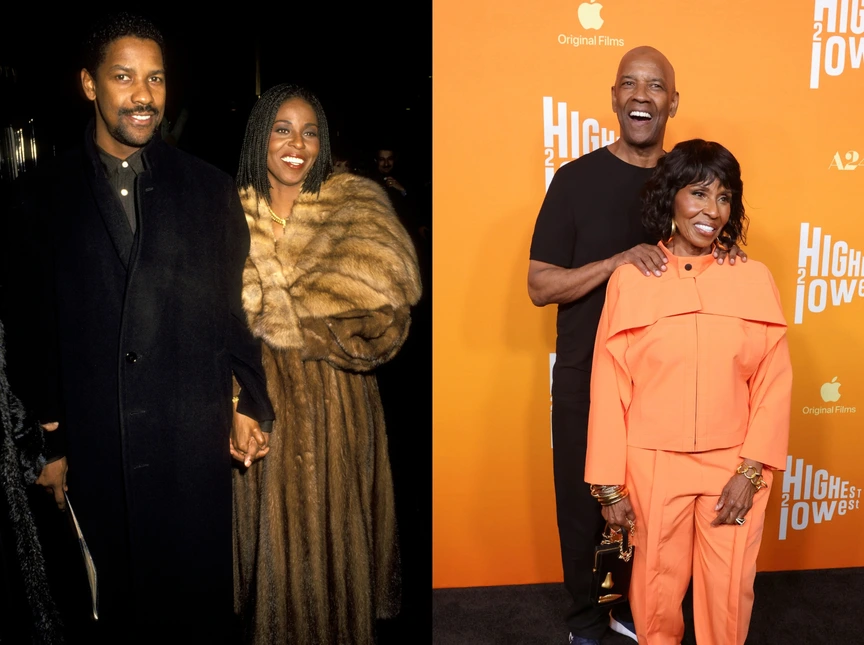 Denzel and Pauletta Washington