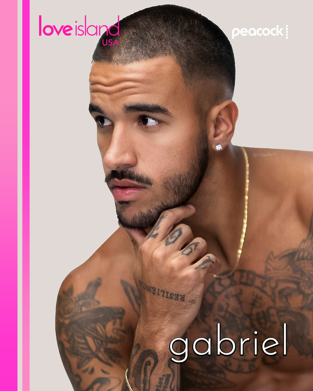 The forged of season 8 of “Love Island USA” revealed 23 Gabriel