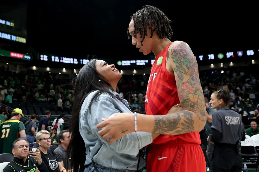 Brittney and Cherelle Griner