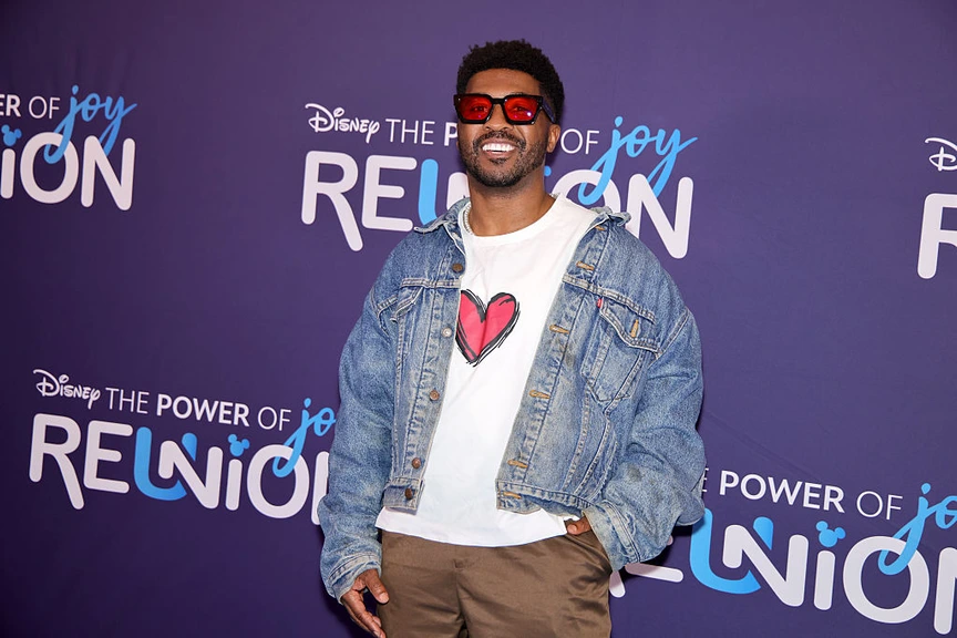 Trell Thomas attends Disney "The power of joy" Meeting.