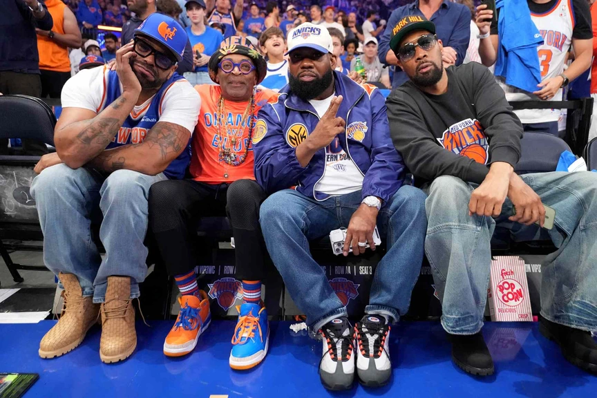 Method Man, Spike Lee, Raekwon and RZA