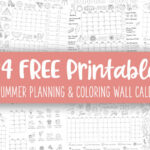 Printable 2026 Summer Planning And Coloring Wall Calendars Feature Image