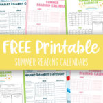 Printable Summer Reading Calendars Feature Image