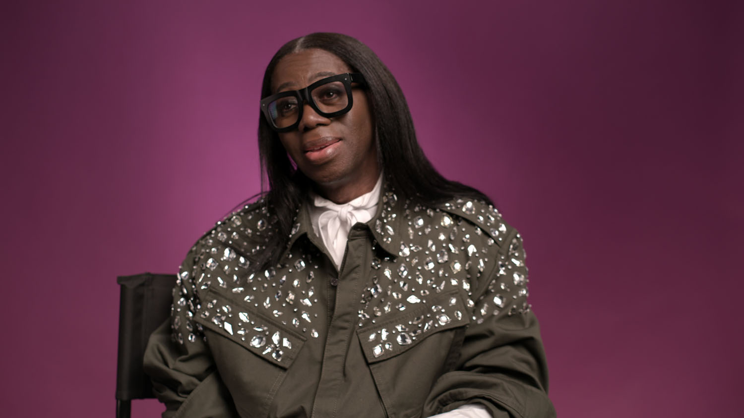 Miss J on Reality Check: Inside America's Next Top Model. Cr. Courtesy of Netflix © 2026