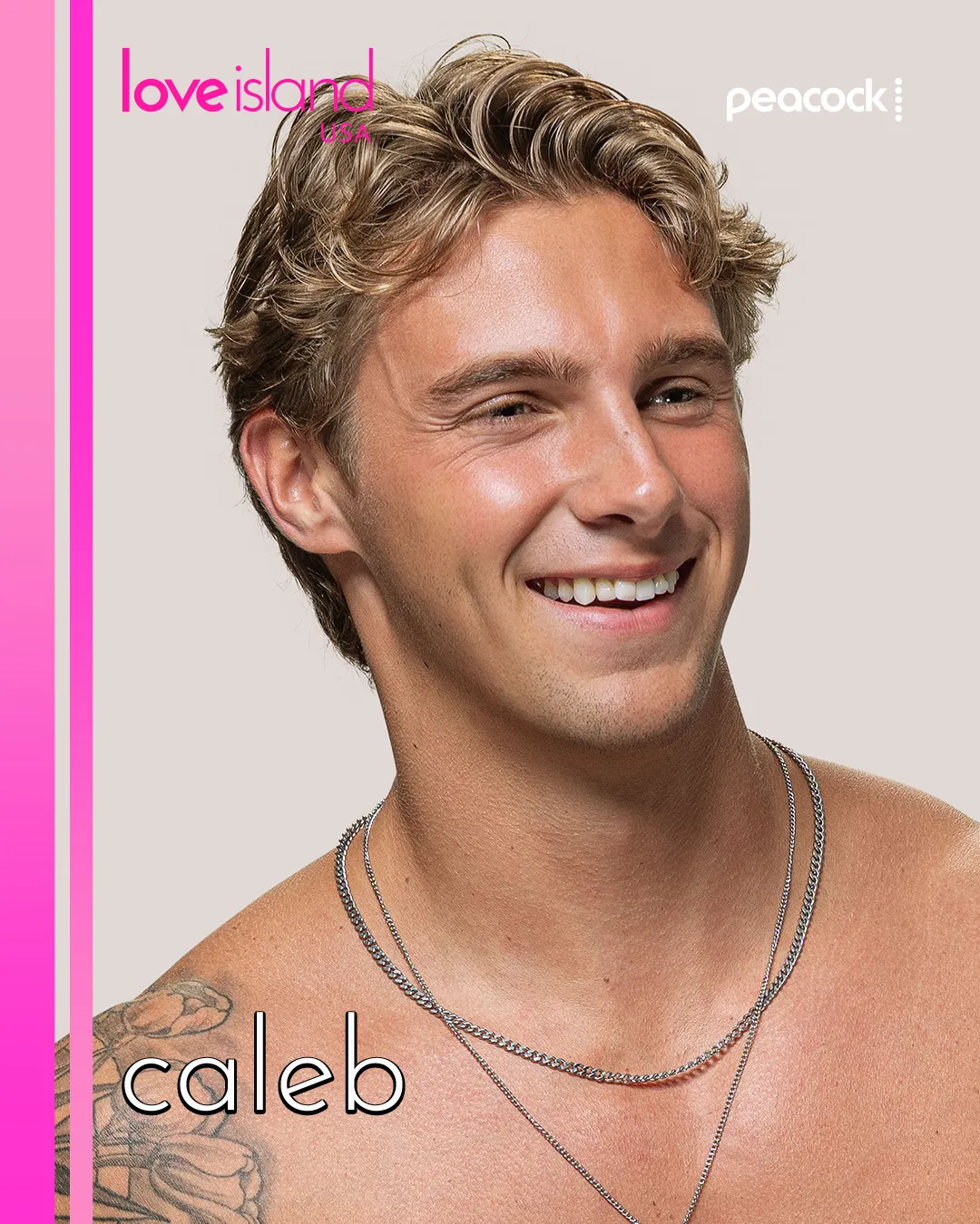 The forged of season 8 of “Love Island USA” revealed 29 Caleb on Love Island USA