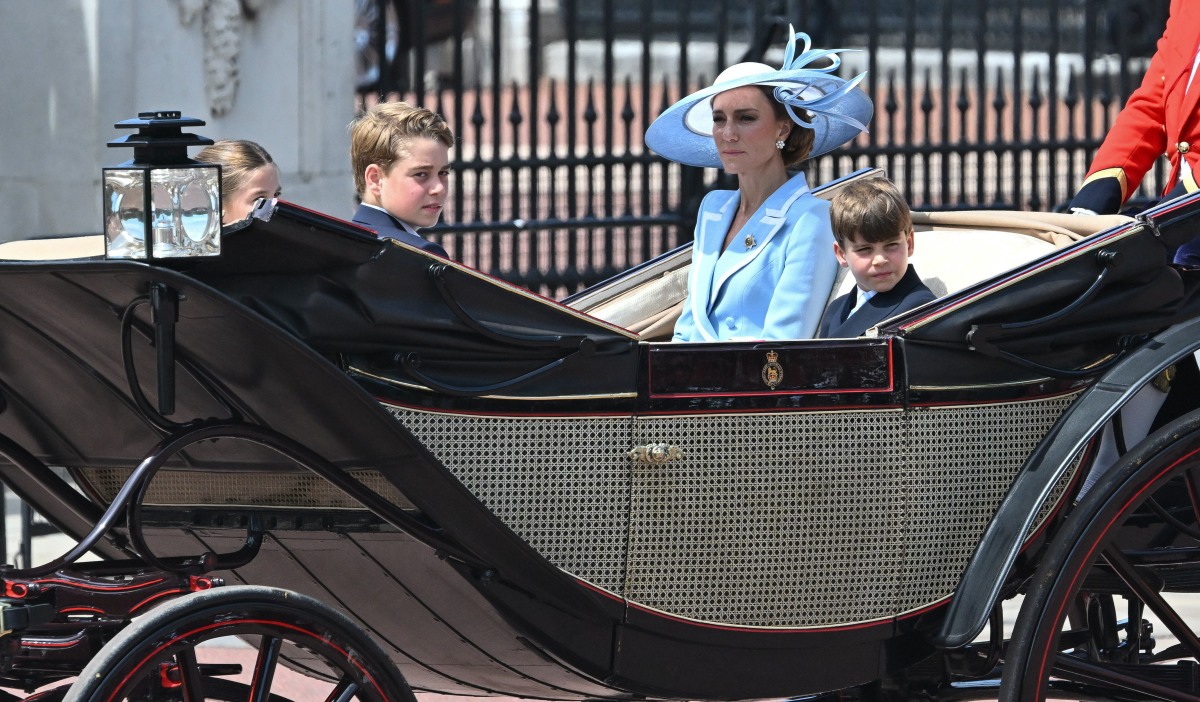 Princess Kate gave anti-monarchy protesters an icy look throughout Trooping the Coloration 2 avalon 1109908515 1
