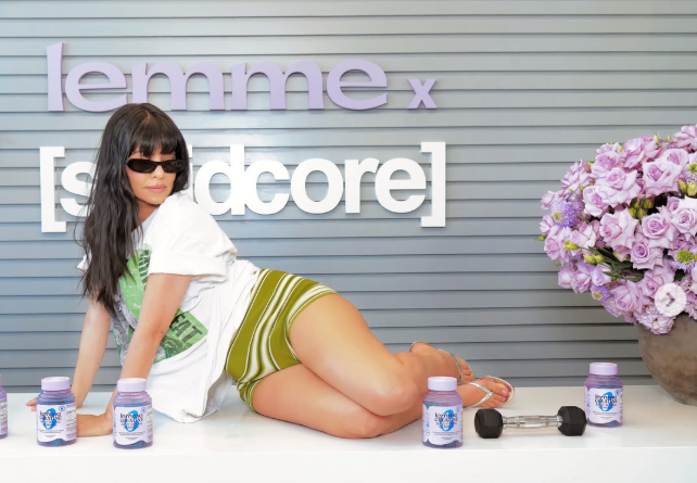 Kourney promotes her new brand Lemme