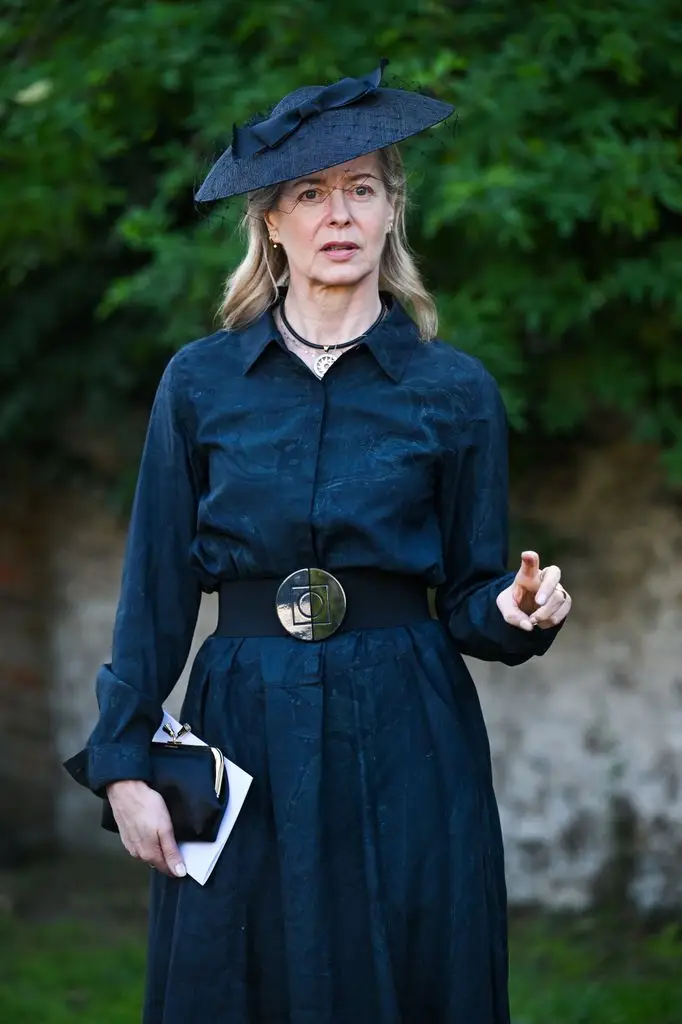 India Hicks shares heartbreaking photograph of her late mom Girl Pamela Hicks' coffin 1 Lady Helen Taylor at a funeral