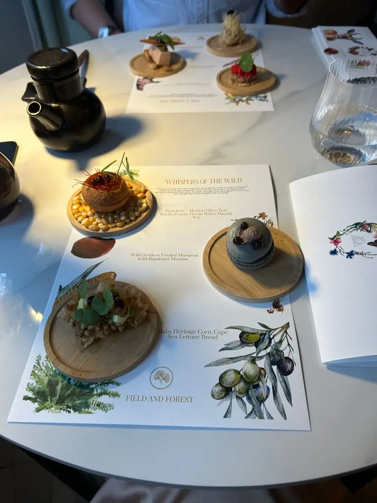 from rhino watching to avoiding malaria 10 A photo of a plate of gourmet food