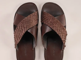 Store the Greatest Black-Owned Father’s Day Items 1 brown-fish-leather-sandal-men-761444