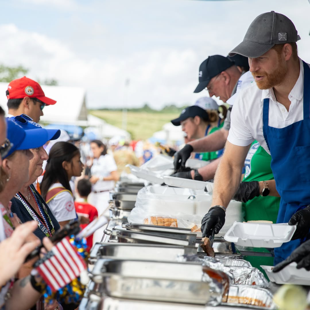 Prince Harry served barbecue and supported veterans on the Warrior Video games in San Antonio 1 harry warrior 5