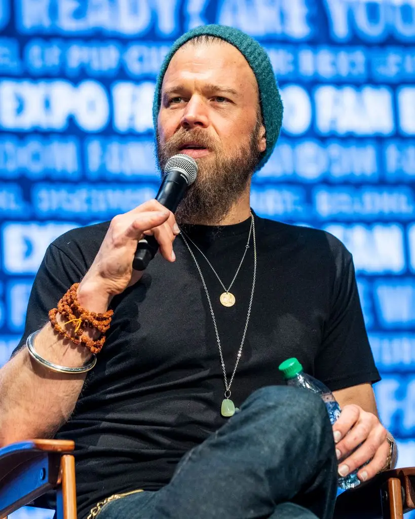 Ryan Hurst speaks during FAN EXPO at the Ernest N. Morial Convention Center on January 8, 2022 in New Orleans, Louisiana. FAN EXPO New Orleans was previously produced under the name Wizard World New Orleans. (Photo by Erika Goldring/Getty Images)