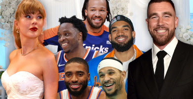 Knicks Starting 5 get invitation to Taylor Swift and Travis Kelce's wedding