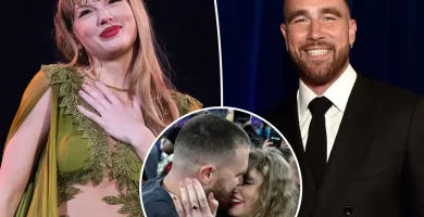 What 'Nervous' Travis Kelce Promised Taylor Swift on the Altar That Made the Bride Cry: Report 19 What 'Nervous' Travis Kelce Promised Taylor Swift at the Altar That Made the Bride Cry: Report
