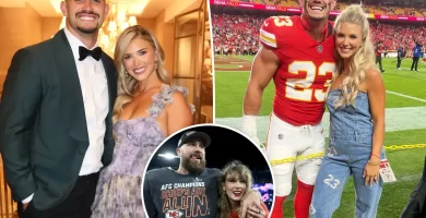 Travis Kelce's Teammate's Spouse Wins Almost $7,000 Chanel Purse in Wedding ceremony Sweepstakes 17 Travis Kelce's Teammate's Wife Wins Nearly $7,000 Chanel Handbag in Wedding Sweepstakes