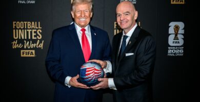 Donald Trump requested FIFA to raise Folarin Balogun's suspension and individuals are offended! 16 Donald Trump asked FIFA to lift Folarin Balogun's suspension and people are angry!