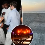 Fears for delicate wildlife after A-list party rages on Hamptons beach
