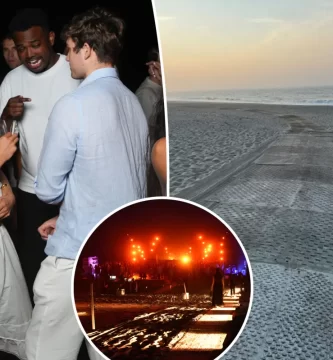 Fears for delicate wildlife after A-list party rages on Hamptons beach