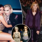 What caused the 'strained' relationship between Madonna and her daughter Lourdes