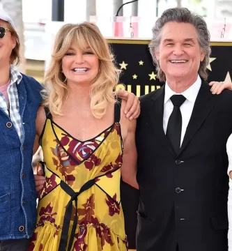 Kurt Russell's Son Boston Russell Makes Ultra-Rare Appearance in Family Photos Featuring Goldie Hawn